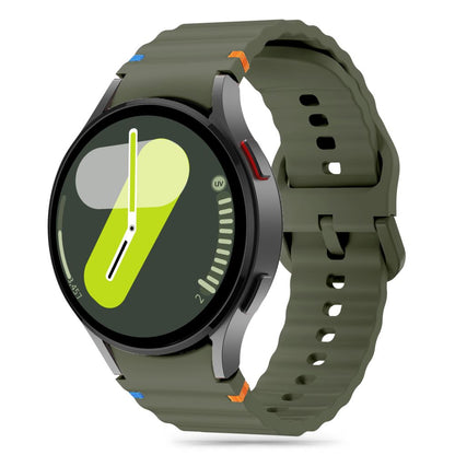 Curea Tech-Protect Silicone Sport pentru Samsung Galaxy Watch7 / Watch FE / Watch6 / Watch5 / Watch4 Series, Kaki