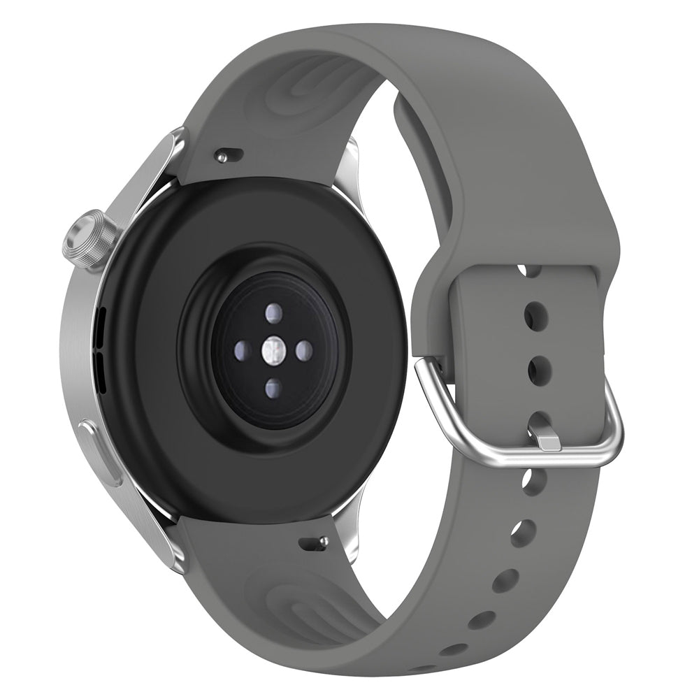 Curea Techsuit W003 pentru Huawei Watch / Xiaomi Watch Series, 22mm, Gri