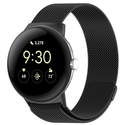 Curea Techsuit W009 pentru Google Pixel Watch 4 45mm, Neagra