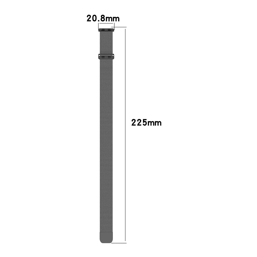 Curea Techsuit W009 pentru Huawei Band 11 / 11 Pro, Argintie
