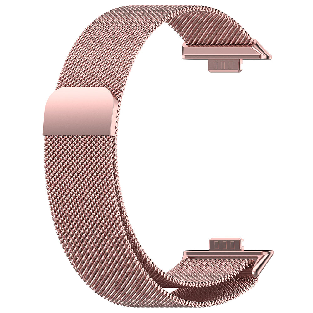 Curea Techsuit W009 pentru Huawei Watch Fit 4 Pro / Watch Fit 4 / Watch Fit 3, Roz