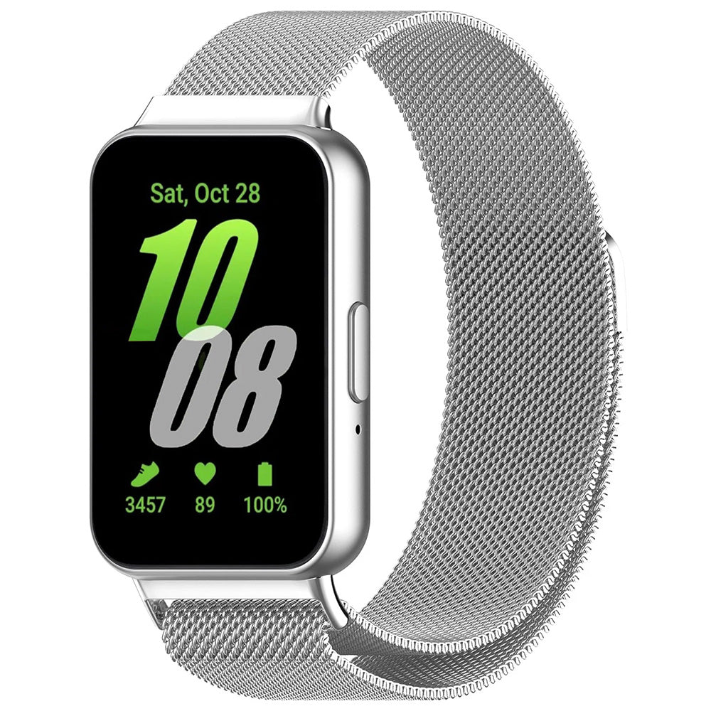 Curea Techsuit W009 pentru Samsung Galaxy Fit3 R39M, Argintie