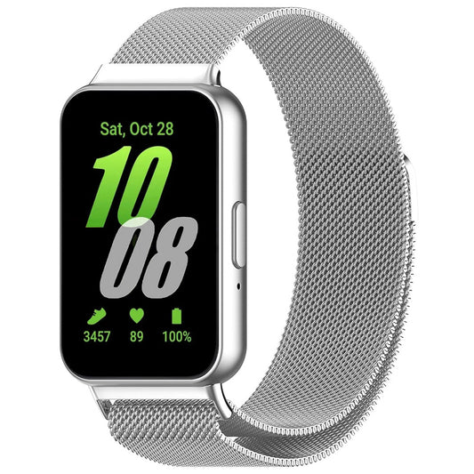 Curea Techsuit W009 pentru Samsung Galaxy Fit3 R39M, Argintie