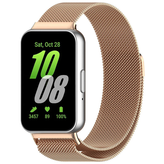 Curea Techsuit W009 pentru Samsung Galaxy Fit3 R39M, Roz Aurie