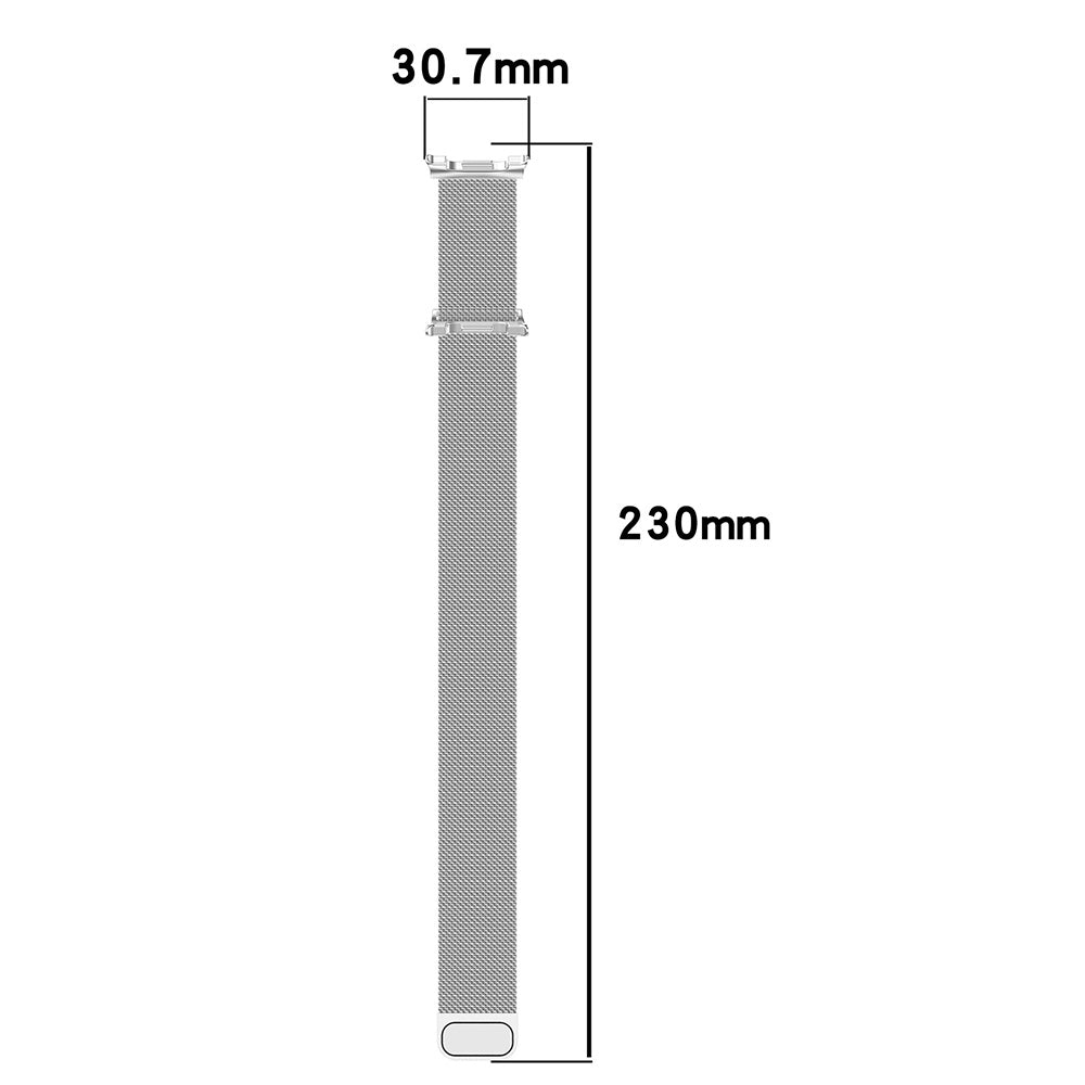 Curea Techsuit W009 pentru Samsung Galaxy Watch 8 Classic / Watch8 44mm / Watch 8 40mm, Roz Aurie