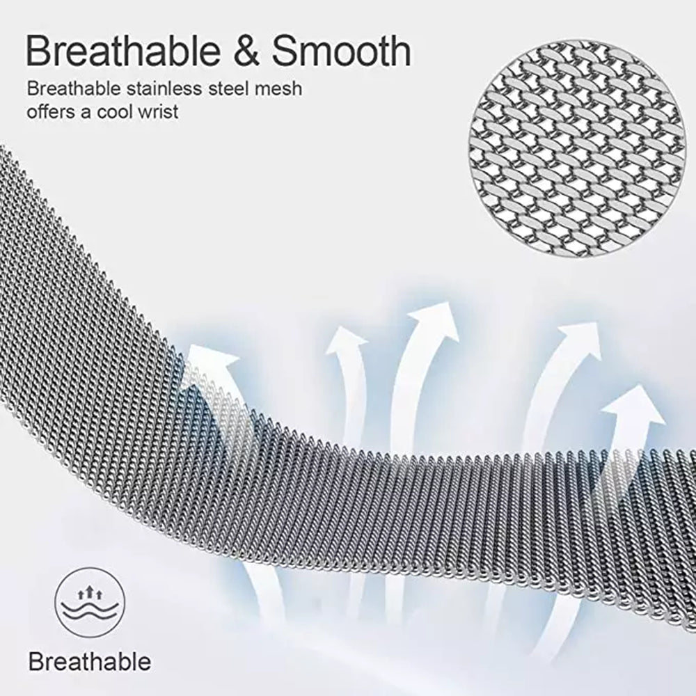 Curea Techsuit W009 pentru Samsung Galaxy Watch / Huawei Watch Series, 22mm, Albastra