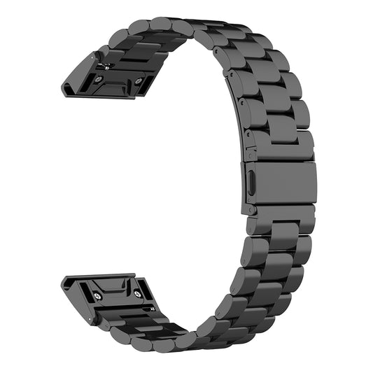 Curea Techsuit W010 pentru Garmin Watch Fenix / Forerunner Series, 22mm, Neagra