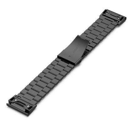 Curea Techsuit W010 pentru Garmin Watch Fenix / Forerunner Series, 22mm, Neagra