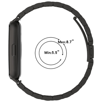 Curea Techsuit W010 pentru Huawei Band 11 / 11 Pro, Argintie