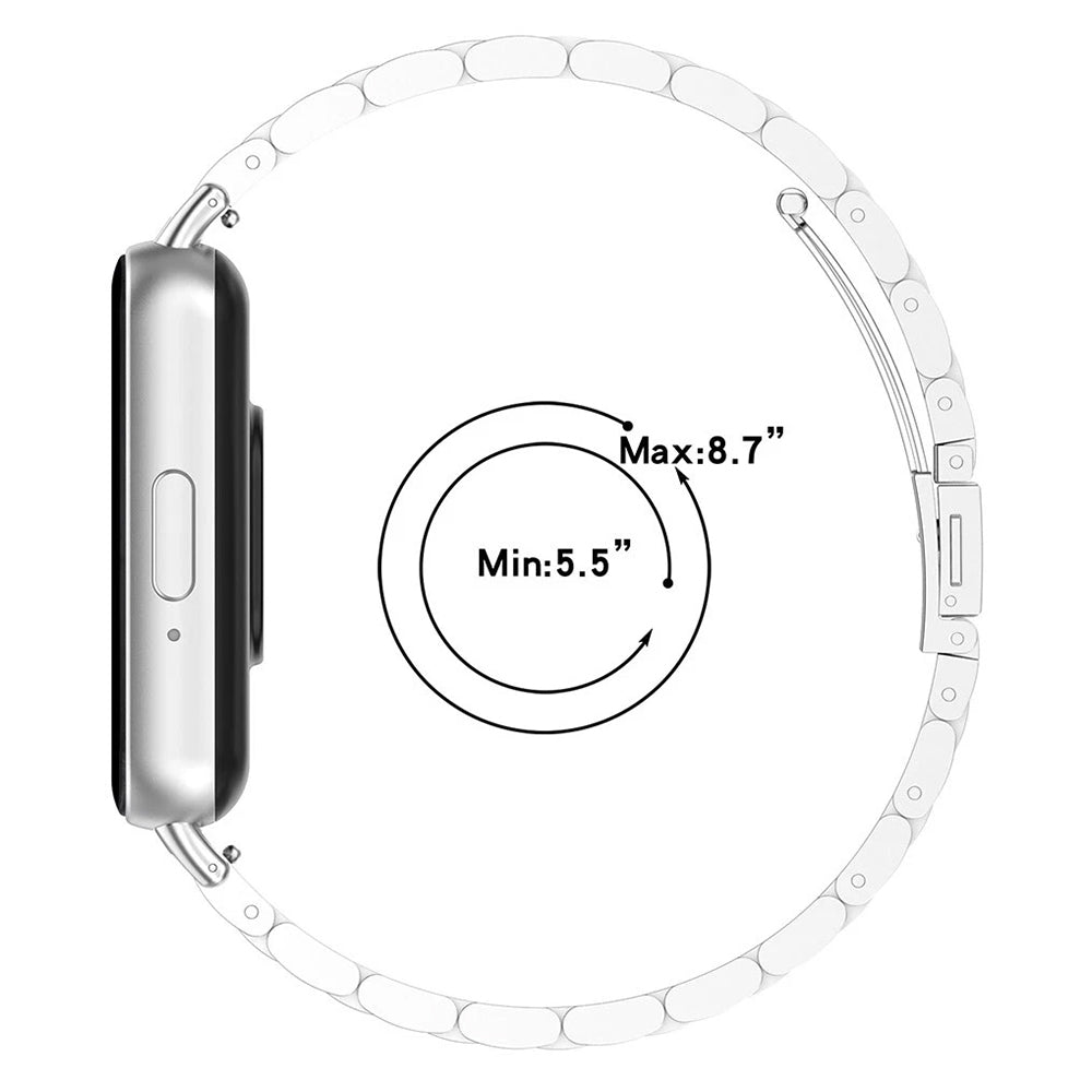 Curea Techsuit W010 pentru Samsung Galaxy Fit3 R39M, Argintie
