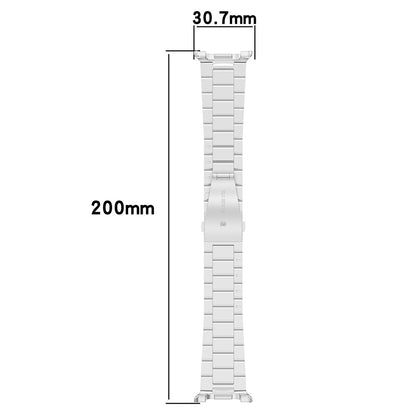 Curea Techsuit W010 pentru Samsung Galaxy Watch 8 Classic / Watch8 44mm / Watch 8 40mm, Neagra