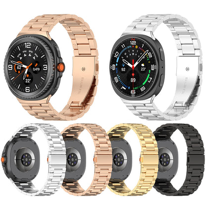 Curea Techsuit W010 pentru Samsung Galaxy Watch 8 Classic / Watch8 44mm / Watch 8 40mm, Roz