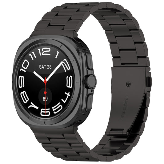 Curea Techsuit W010 pentru Samsung Galaxy Watch Ultra, Neagra