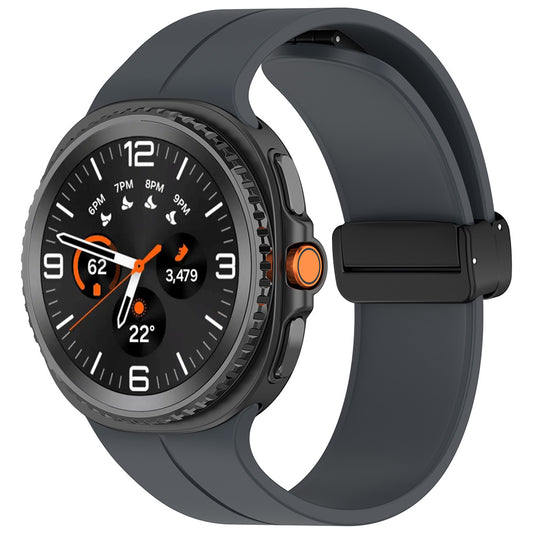 Curea Techsuit W011 pentru Samsung Galaxy Watch 8 Classic / Watch8 44mm / Watch 8 40mm, Gri