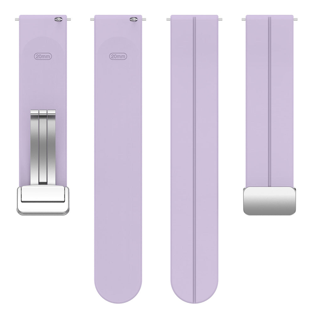 Curea Techsuit W011 pentru Samsung Galaxy Watch / Huawei Watch Series, 20mm, Mov