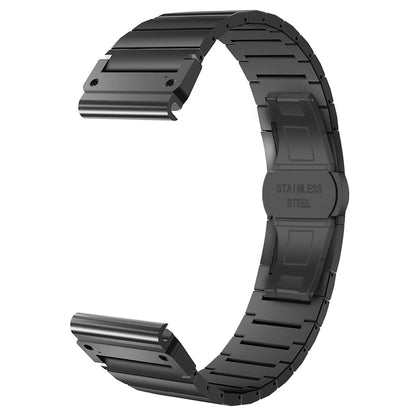 Curea Techsuit W012 pentru Garmin Instinct / Approach / Fenix Watch Series, 20mm, Neagra