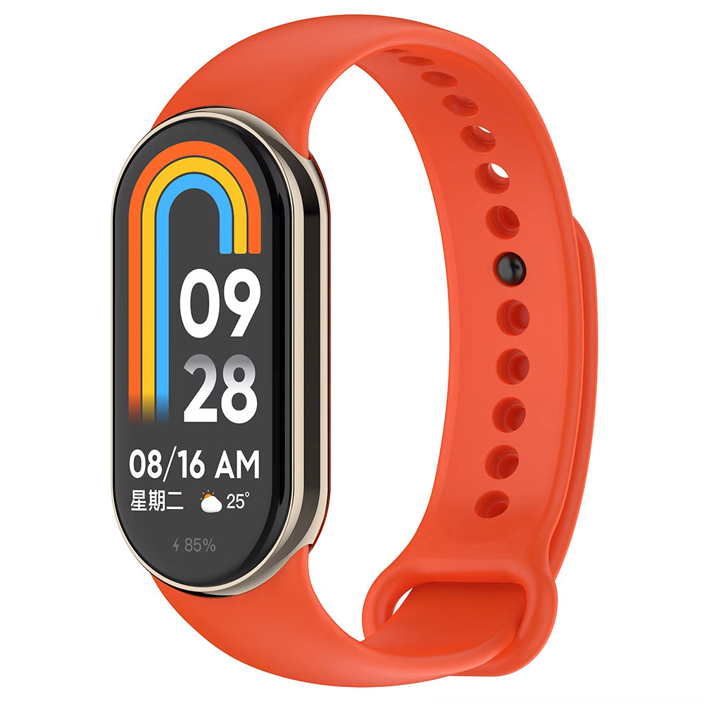 Curea Techsuit W014 pentru Xiaomi Smart Band 10 / 9 / 8, Coral