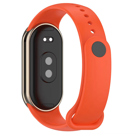 Curea Techsuit W014 pentru Xiaomi Smart Band 9 / 8, Coral