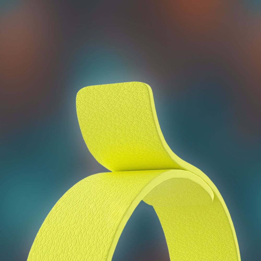 Curea Techsuit W016 pentru Xiaomi Smart Band / Watch Series, Bej Portocalie