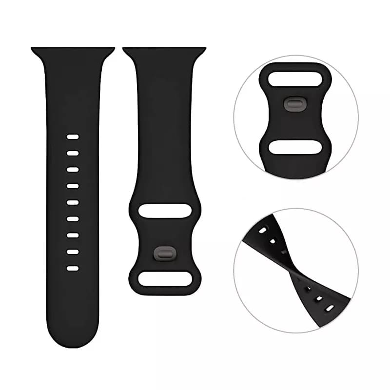 Curea Techsuit W031 pentru Apple Watch 49mm / 46mm / 45mm / 44mm / 42mm Series, Roz Deschis