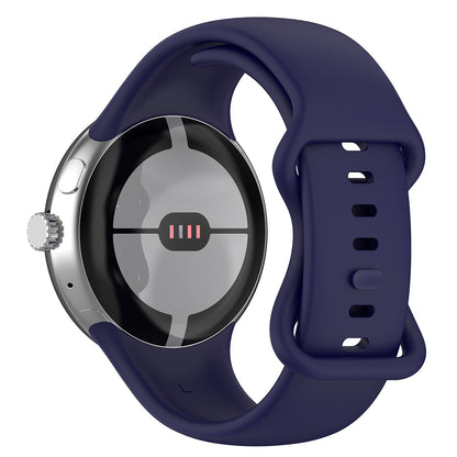 Curea Techsuit W031 pentru Google Pixel Watch 4 41mm /  Watch 3 41mm / Watch 2 / Watch, Bleumarin