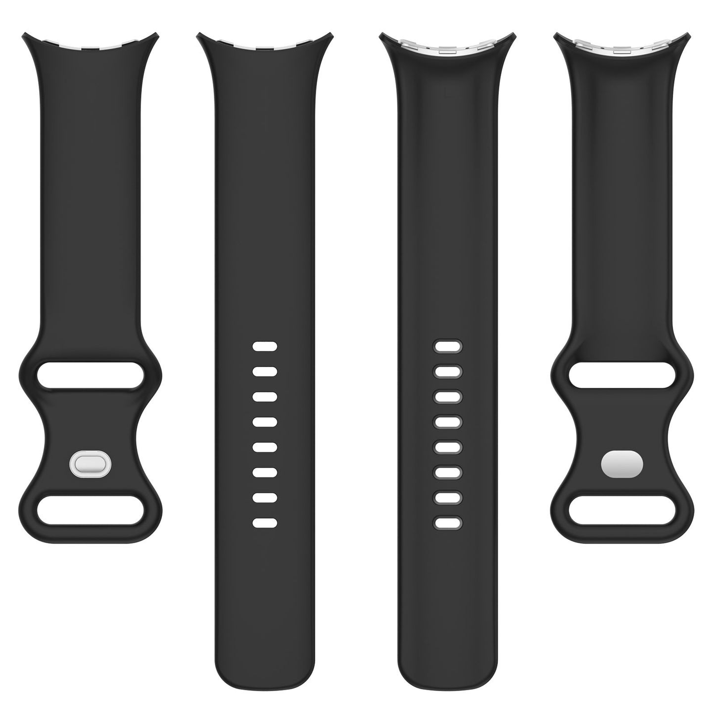 Curea Techsuit W031 pentru Google Pixel Watch 3 45mm, Portocalie