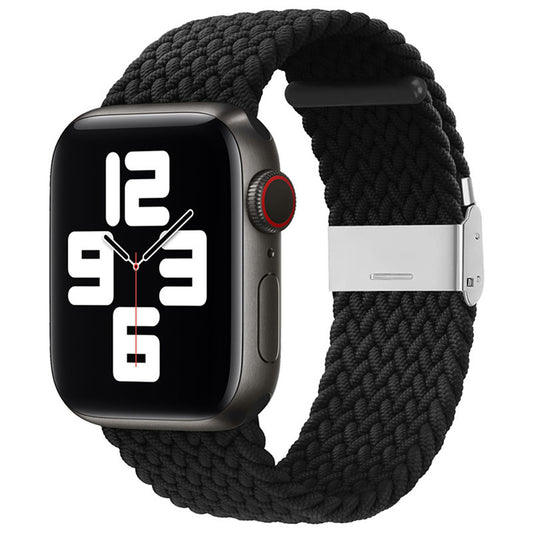 Curea Techsuit W032 pentru Apple Watch 49mm / 46mm / 45mm / 44mm / 42mm Series, Neagra
