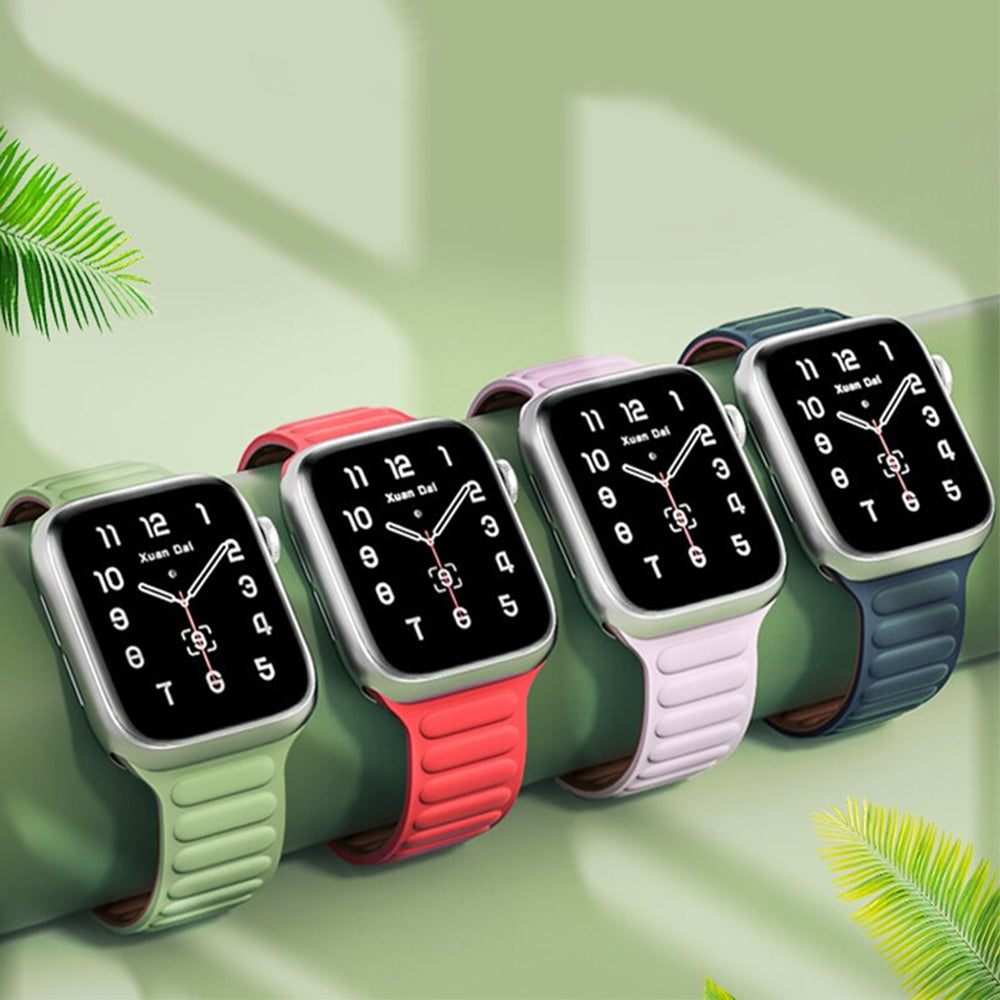 Curea Techsuit W035 pentru Apple Watch 42mm / 41mm / 40mm / 38mm Series, Portocalie