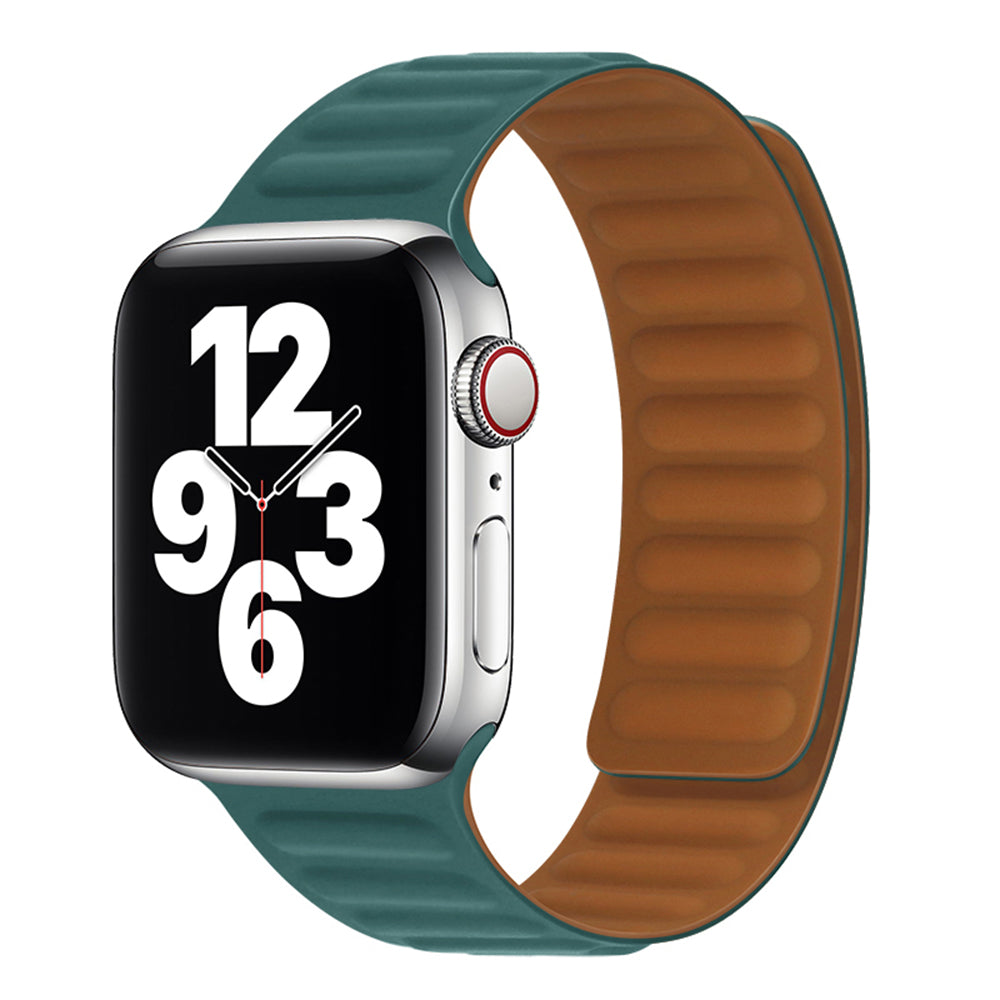 Curea Techsuit W035 pentru Apple Watch 42mm / 41mm / 40mm / 38mm Series, Turcoaz