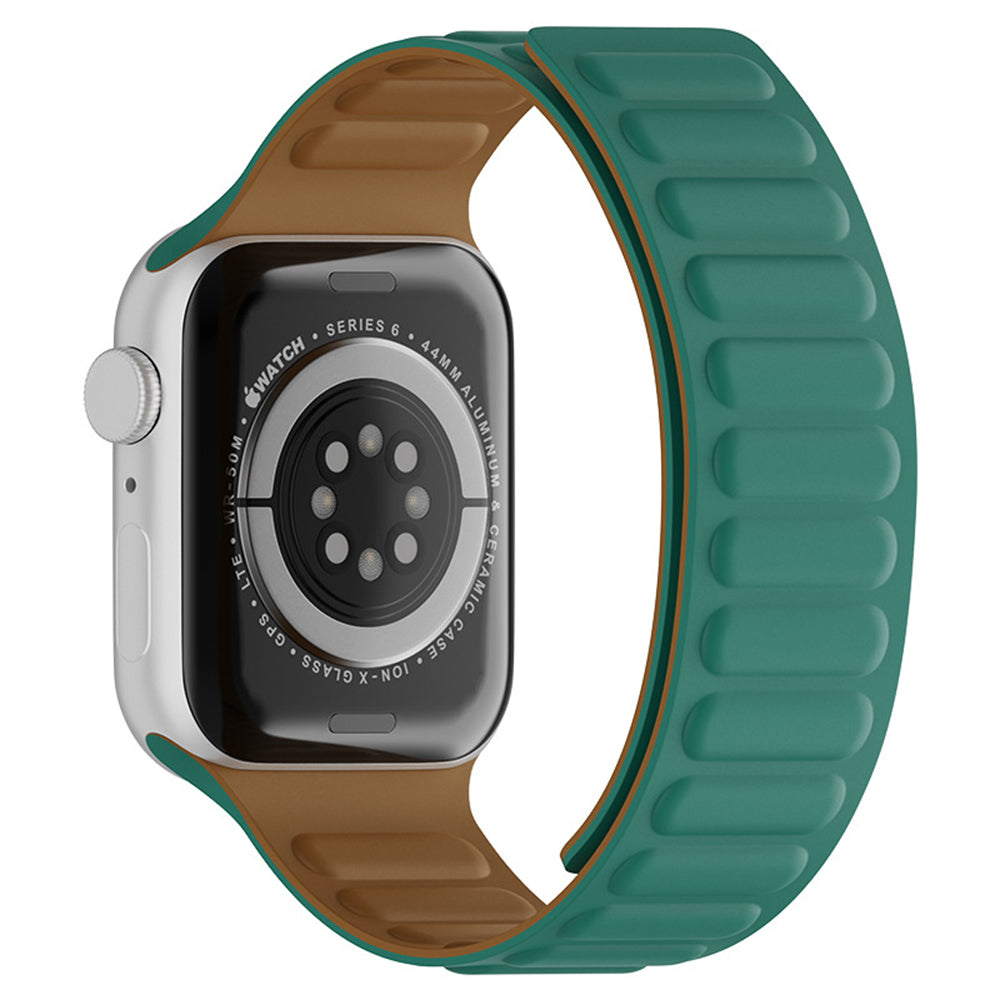 Curea Techsuit W035 pentru Apple Watch 42mm / 41mm / 40mm / 38mm Series, Turcoaz