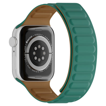 Curea Techsuit W035 pentru Apple Watch 42mm / 41mm / 40mm / 38mm Series, Turcoaz