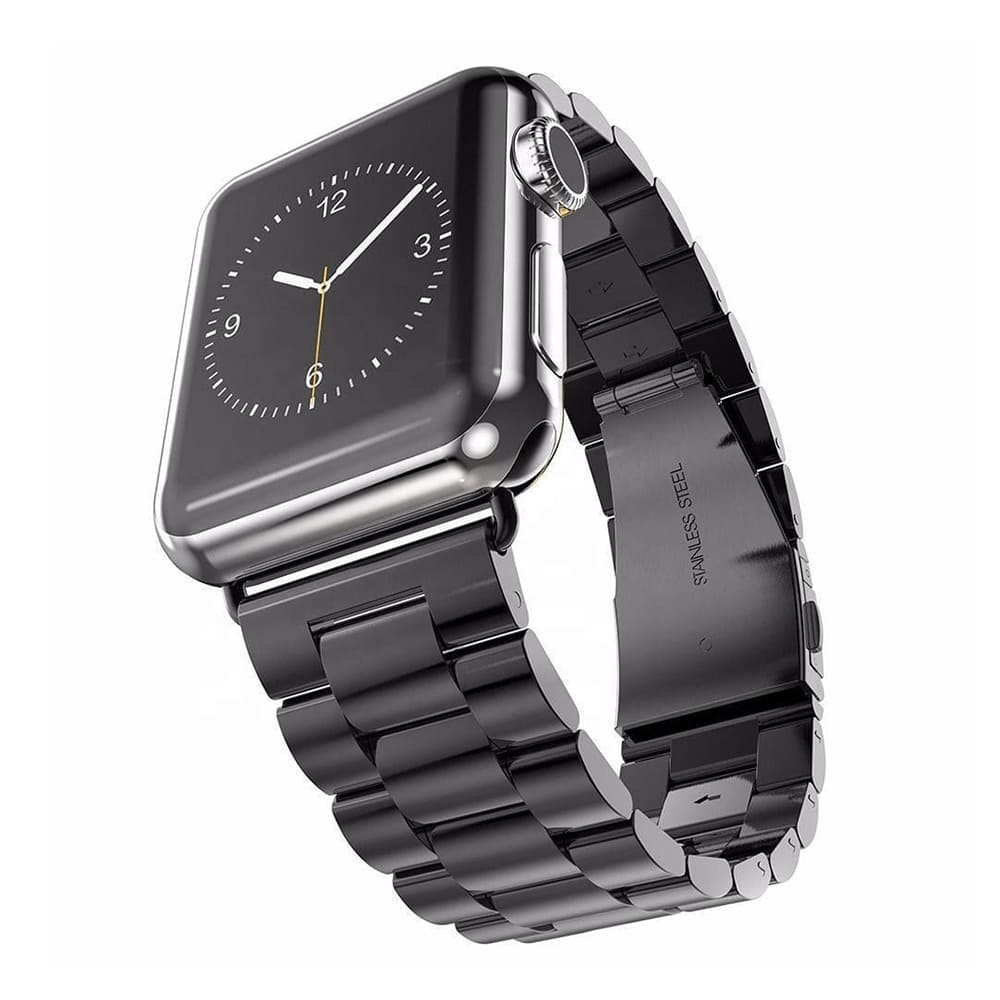 Curea Techsuit W036 pentru Apple Watch 42mm / 41mm / 40mm / 38mm Series, Neagra