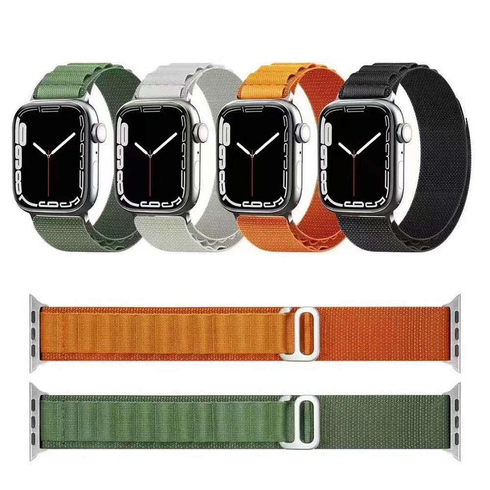 Curea Techsuit W037 pentru Apple Watch 42mm / 41mm / 40mm / 38mm Series, Alba