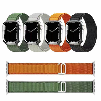 Curea Techsuit W037 pentru Apple Watch 42mm / 41mm / 40mm / 38mm Series, Alba