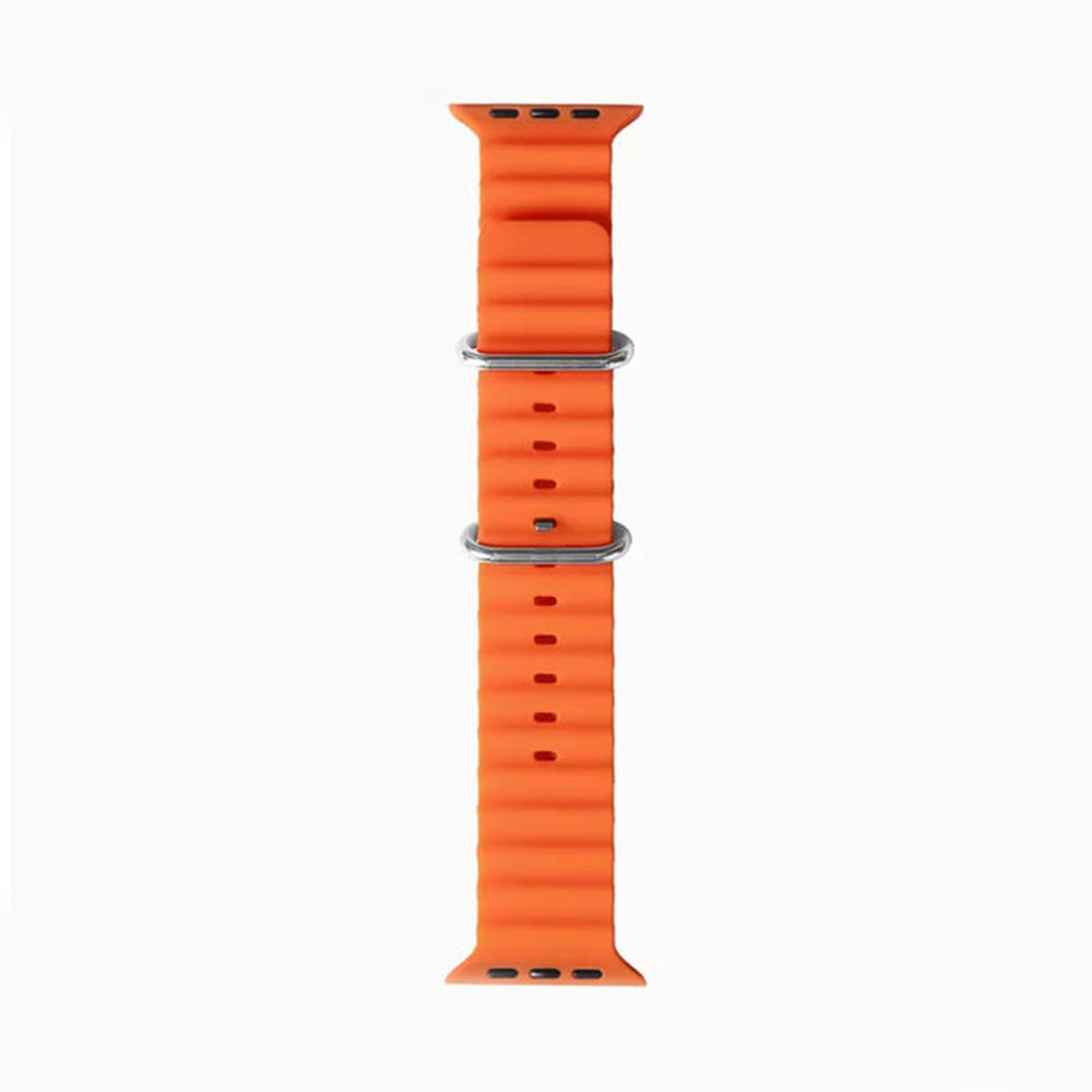 Curea Techsuit W038 pentru Apple Watch 49mm / 46mm / 45mm / 44mm / 42mm Series, Portocalie