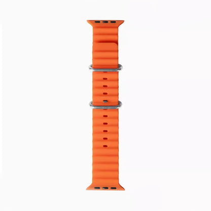 Curea Techsuit W038 pentru Apple Watch 49mm / 46mm / 45mm / 44mm / 42mm Series, Portocalie