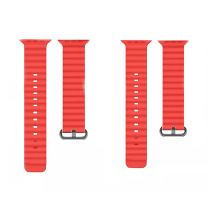 Curea Techsuit W038 pentru Apple Watch 42mm / 41mm / 40mm / 38mm Series, Rosie