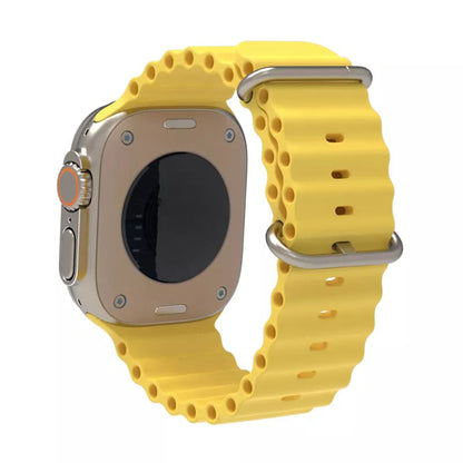 Curea Techsuit W038 pentru Apple Watch 49mm / 46mm / 45mm / 44mm / 42mm Series, Galbena