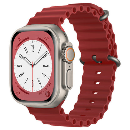 Curea Techsuit W038 pentru Apple Watch 49mm / 46mm / 45mm / 44mm / 42mm Series, Rosie Inchis