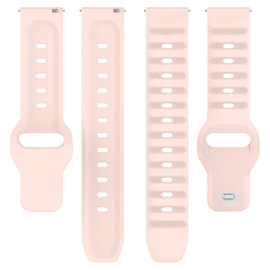 Curea Techsuit W050 pentru Huawei Watch / Xiaomi Watch Series, 22mm, Roz