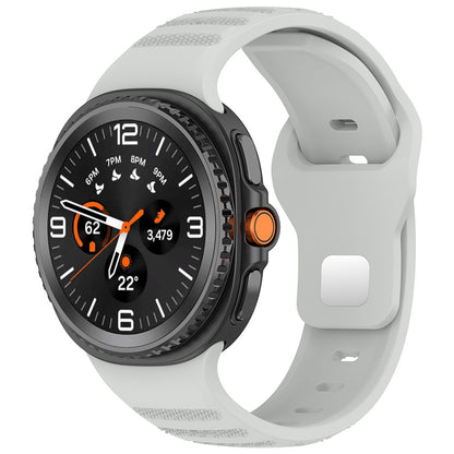 Curea Techsuit W050 pentru Samsung Galaxy Watch 8 Classic / Watch8 44mm / Watch 8 40mm, Gri