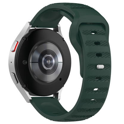 Curea Techsuit W050 pentru Samsung Galaxy Watch / Huawei Watch Series, 20mm, Verde
