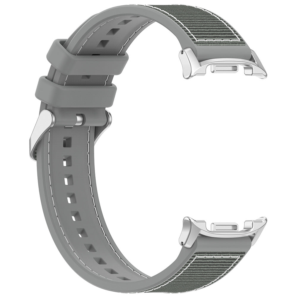 Curea Techsuit W051 pentru Samsung Galaxy Watch8 / Watch8 Classic Series, Gri
