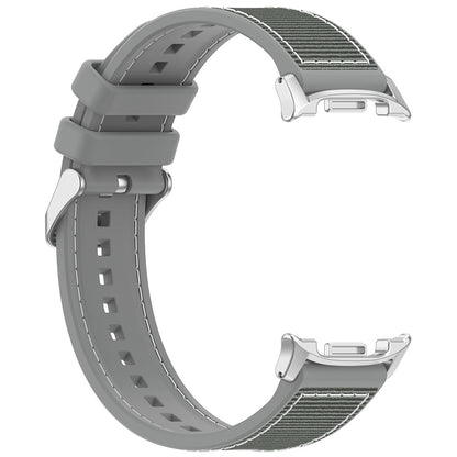 Curea Techsuit W051 pentru Samsung Galaxy Watch8 / Watch8 Classic Series, Gri