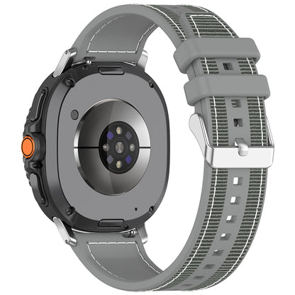 Curea Techsuit W051 pentru Samsung Galaxy Watch8 / Watch8 Classic Series, Gri