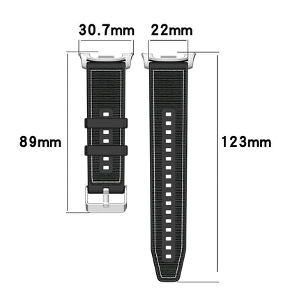 Curea Techsuit W051 pentru Samsung Galaxy Watch8 / Watch8 Classic Series, Gri