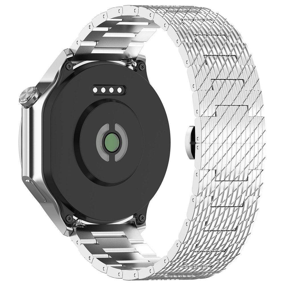 Curea Techsuit W052 pentru Huawei Watch / Xiaomi Watch Series, 22mm, Argintie