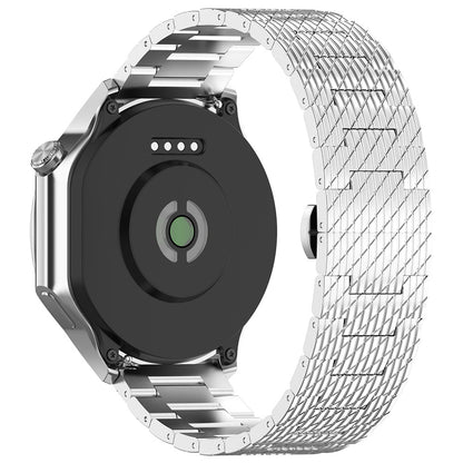 Curea Techsuit W052 pentru Huawei Watch / Xiaomi Watch Series, 22mm, Argintie