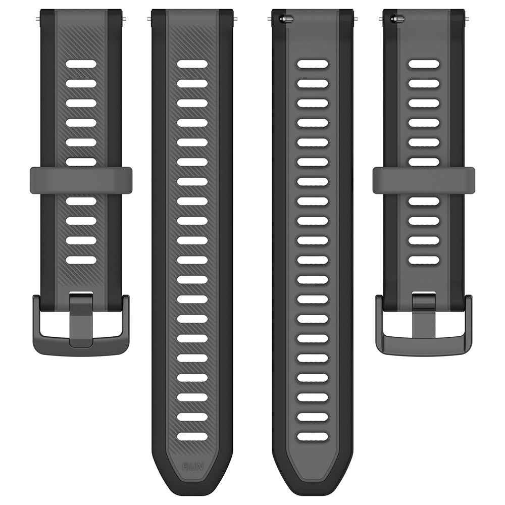 Curea Techsuit W053 pentru Huawei Watch / Garmin Watch Series, 18mm, Albastra Inchis