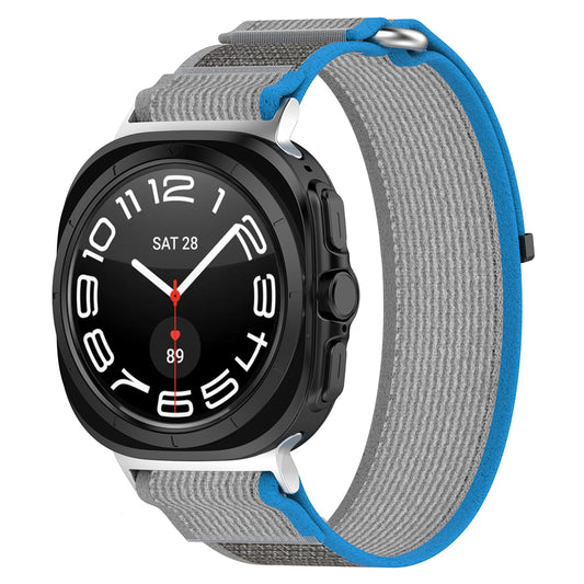 Curea Techsuit W054 pentru Samsung Galaxy Watch Ultra, Albastra Gri